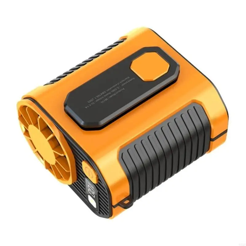 92ME Rechargeable Waist Fan – Bladeless Personal Cooling Fan for Outdoor Use, Strong Wind, Portable for Men & Women