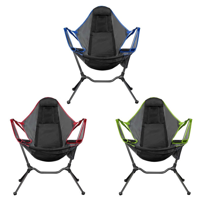 Experience Unparalleled Comfort in the Outdoors: Premium Recliner Rocking Chair for Garden, Fishing, and Camping