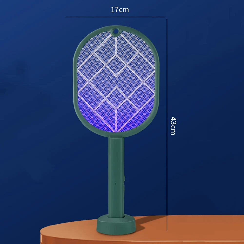 2-in-1 Electric Fly and Mosquito Swatter with USB Charging