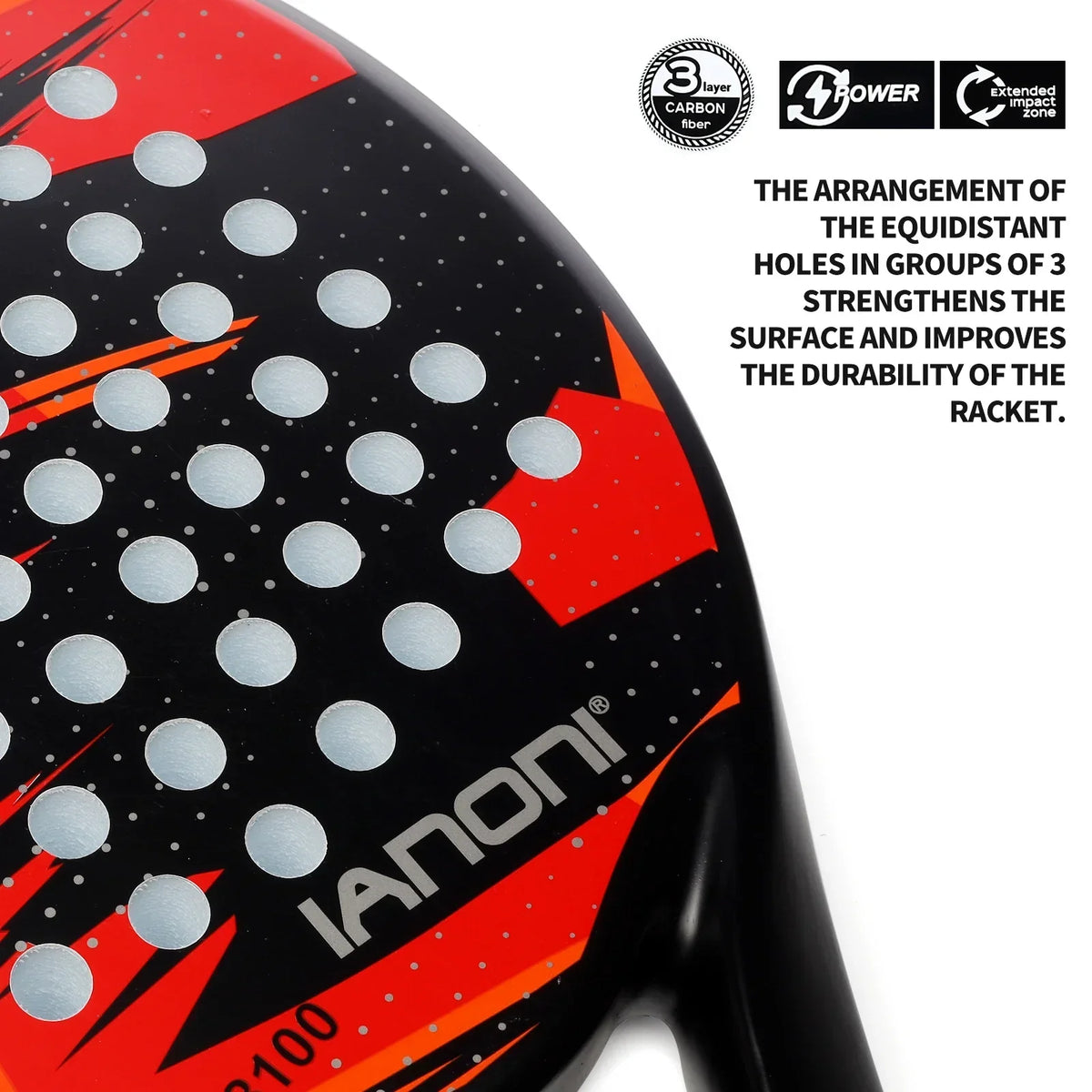 Carbon Pro Padel Racket – Lightweight, Durable & Precision EVA Foam Core for Power and Control