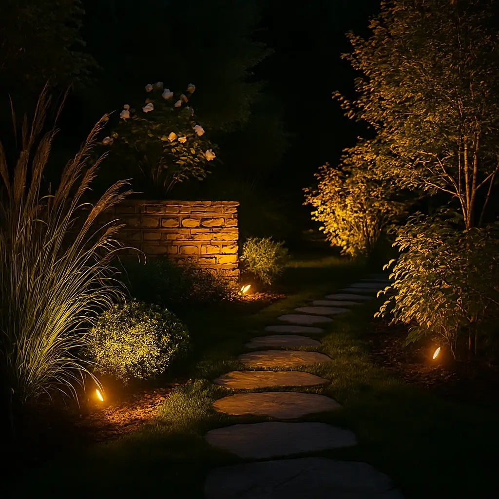Weather‑Resistant Solar Floodlight Adjustable LED for Pathways