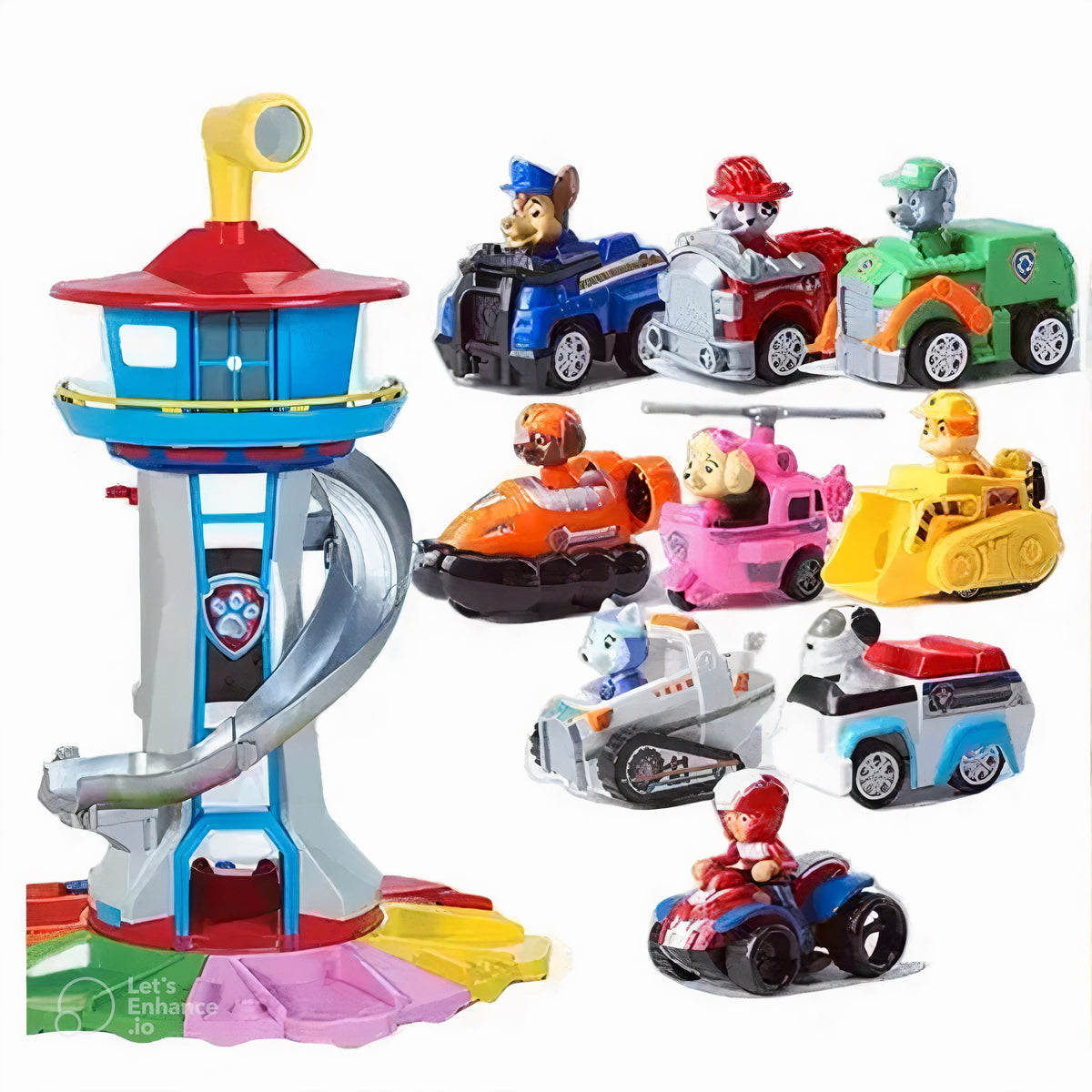 Kids’ Slide and Car Track Playset Fun Creative Toy Set