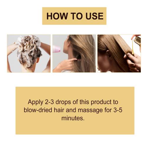 Maca Collagen Hair Oil for Split Ends