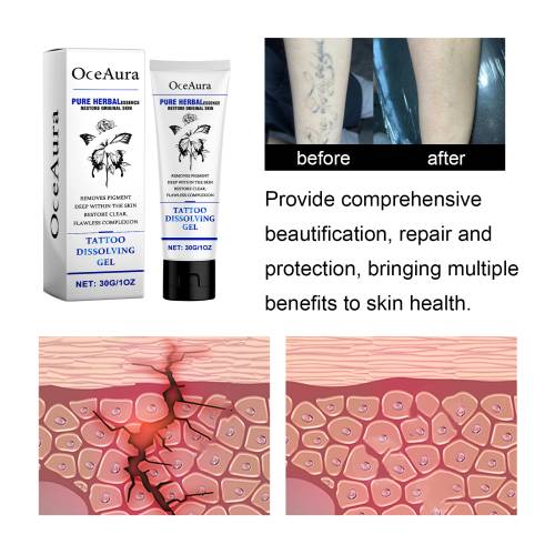 Tattoo Skin Care Gel with Rosemary & Centella