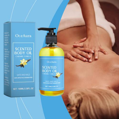 Caramel Vanilla Body Oil with Shea Butter