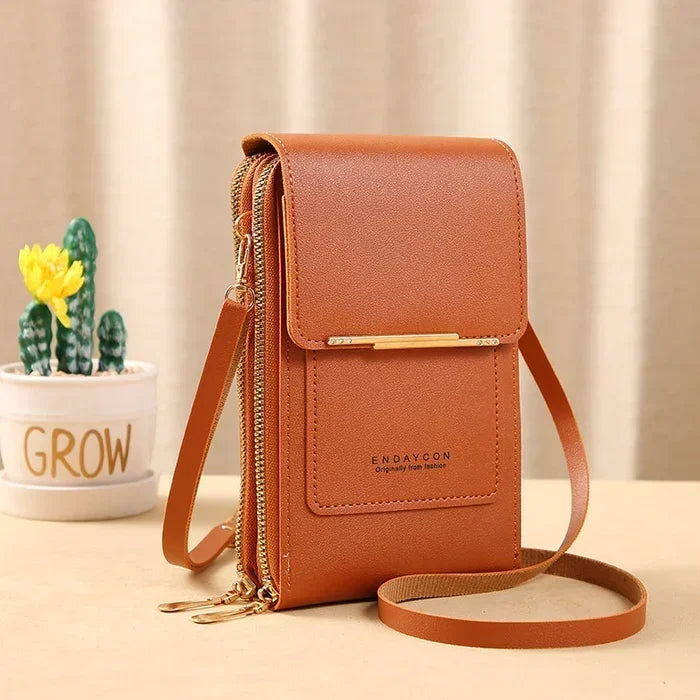 Anti-Theft Leather Bag - Stylish and Secure Crossbody Bag for Travel & Everyday Use