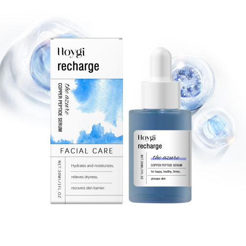 Blue Copper Peptide Face Serum, Deep Moisturising