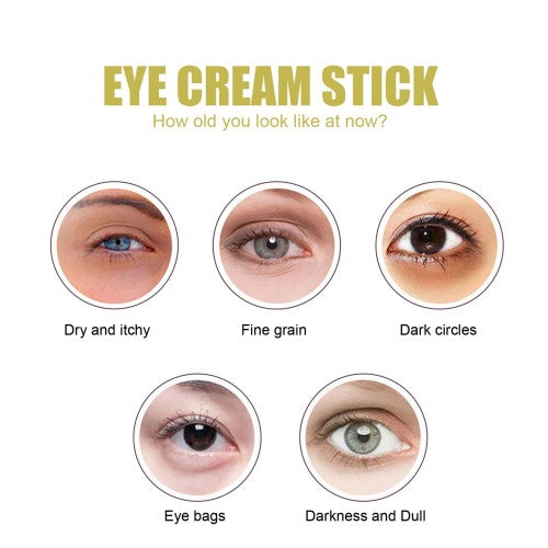 Snail Eye Cream Stick with Massage Tip