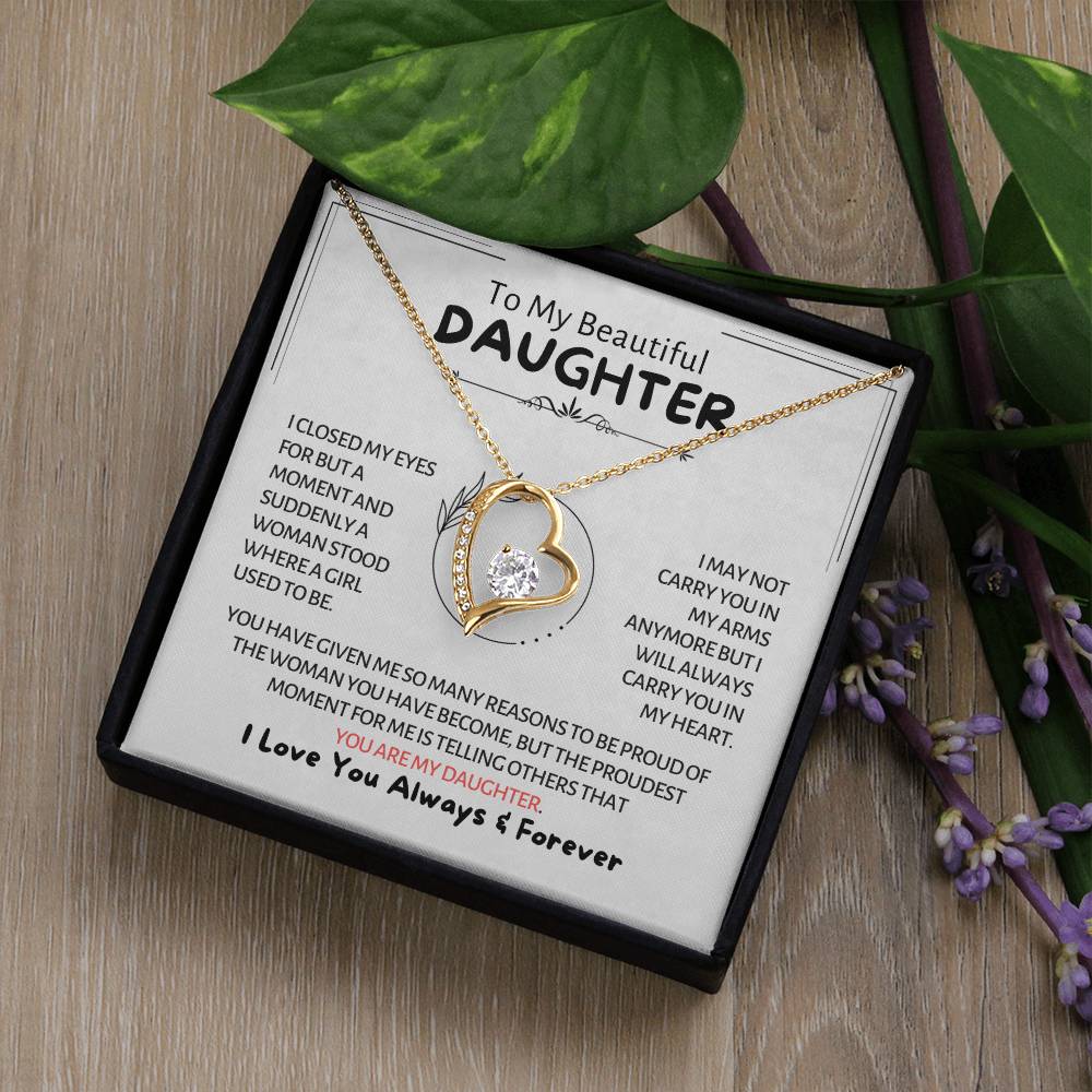 To My Beautiful Daughter - Girl To Woman - Forever Love