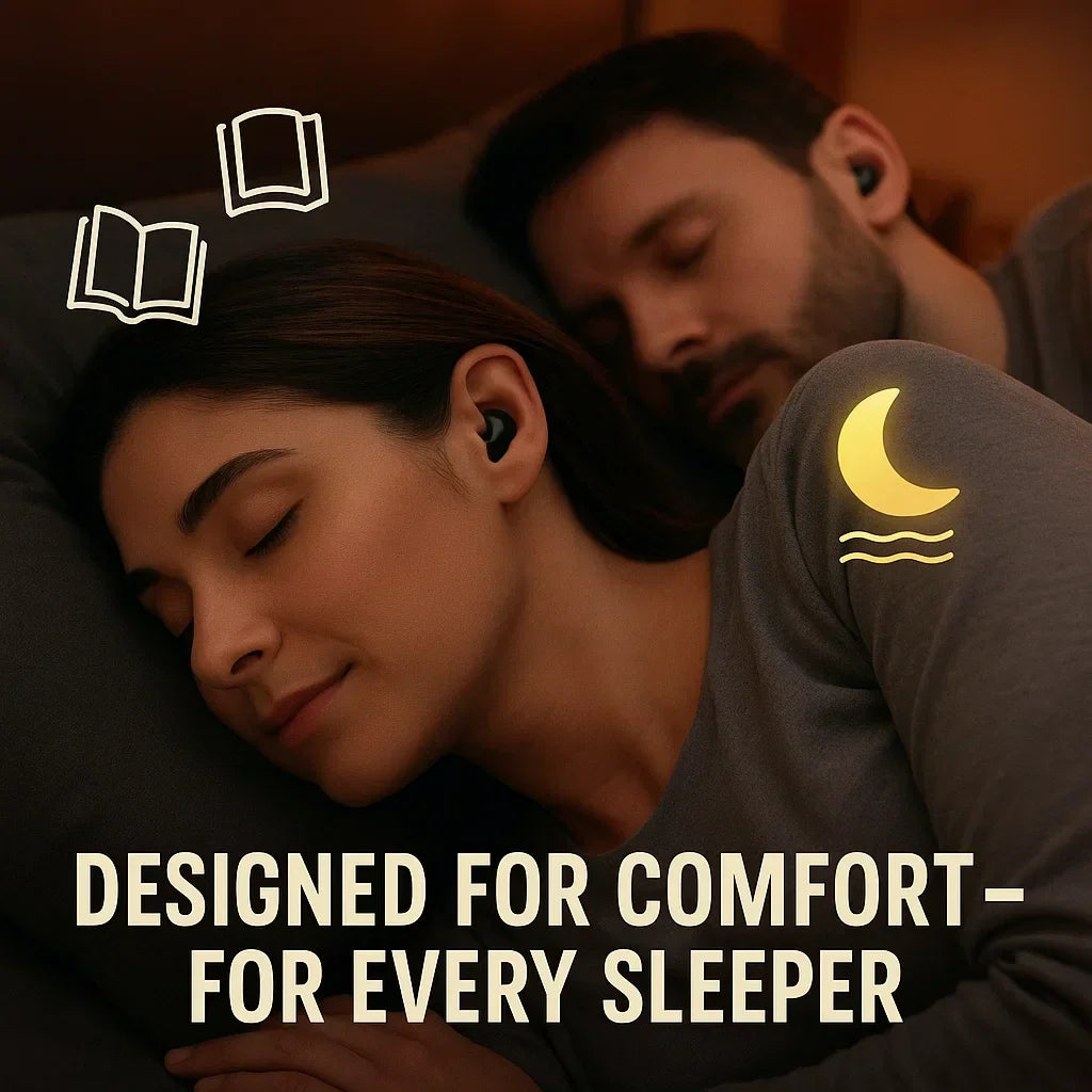 Wireless Sleep Earbuds Ultra-Small Noise-Blocking Earphones for Night Use