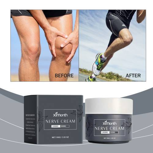 Herbal Body Massage Cream with Peppermint & Pepper Extract