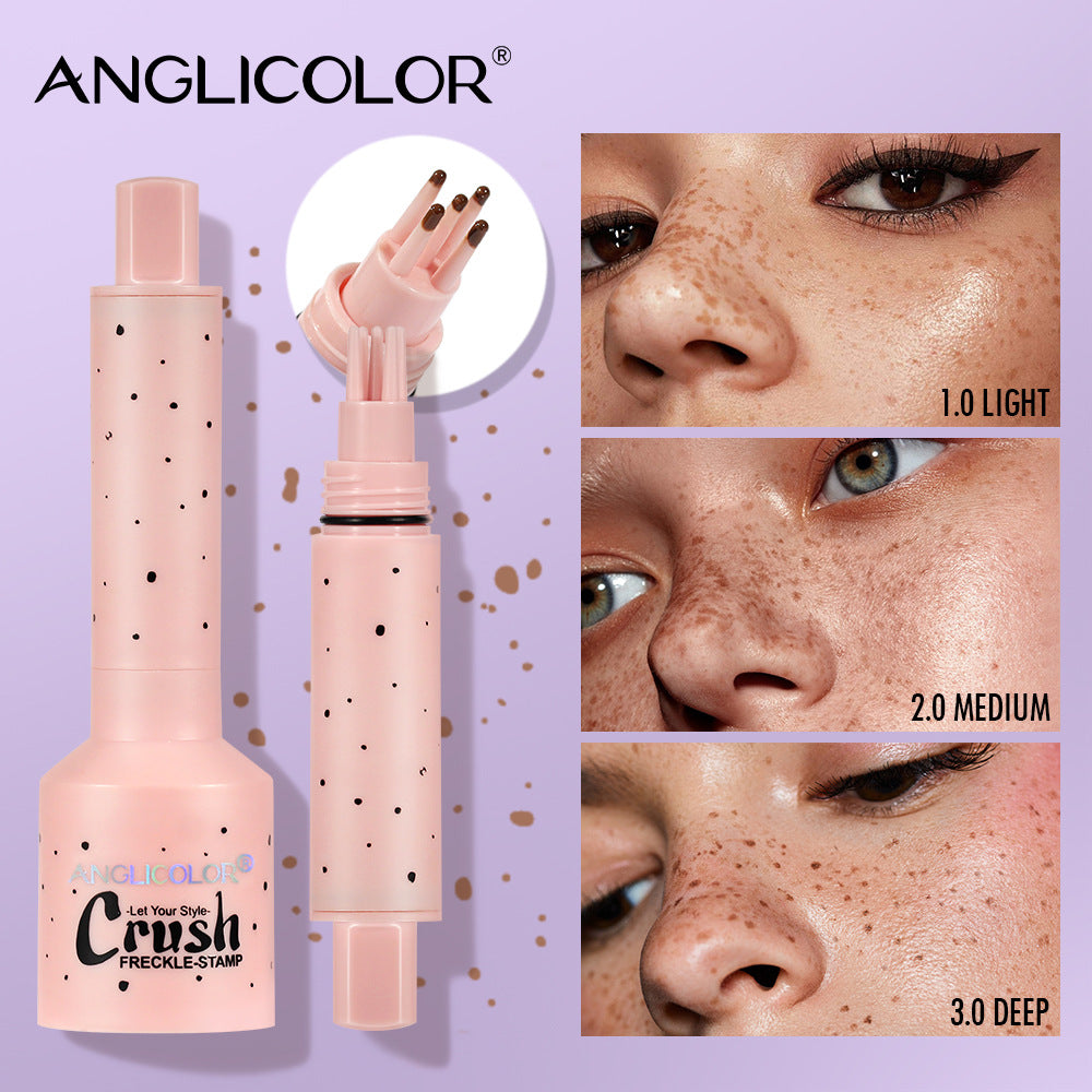 Natural-Look Fake Freckle Pen, Waterproof Quick-Dry Freckle Makeup