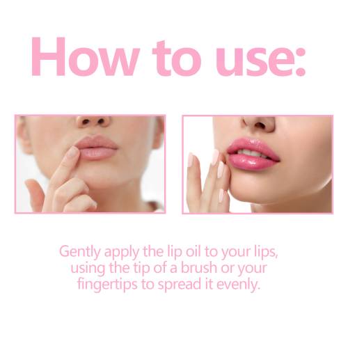 Colour-Changing Lip Oil with Avocado & Rose