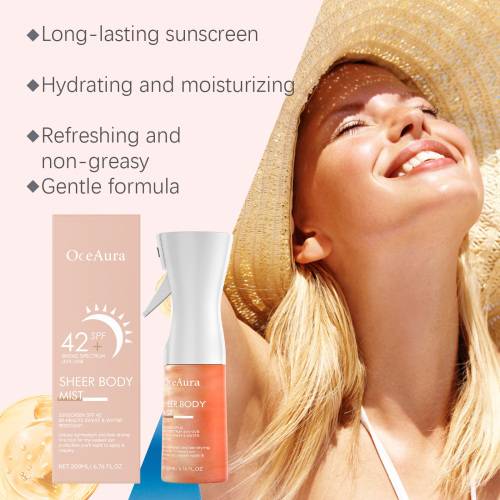 Moisturising Body Spray, Refreshing Non-Sticky