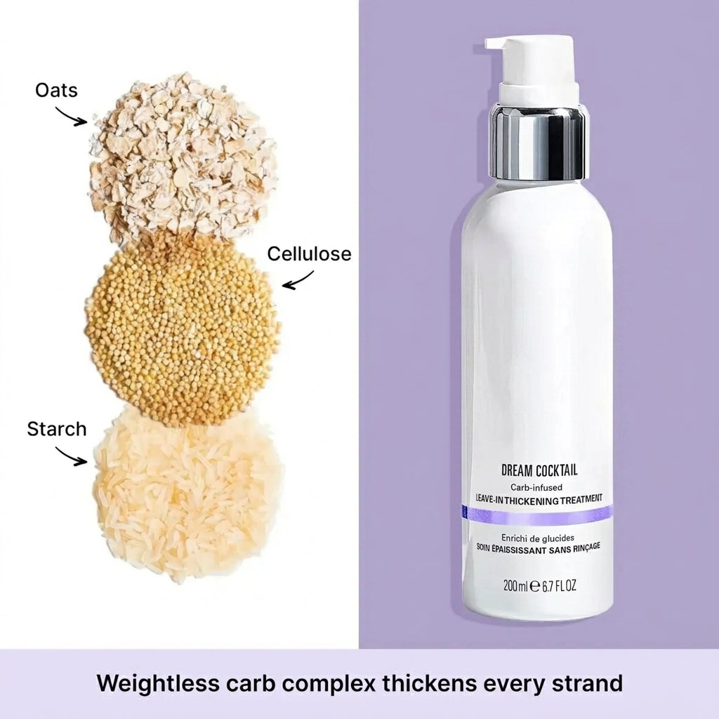 Dream Cocktail Carb-Infused Hair Thickening Treatment with Rice & Oats