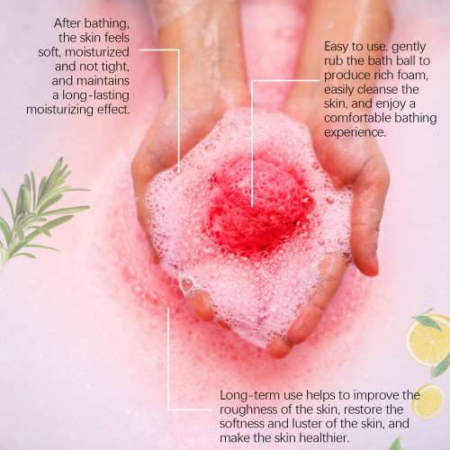Christmas Bath Bomb Gift Set, Rose, Gardenia & Rosemary