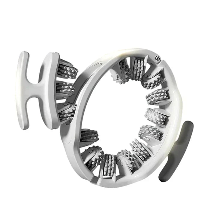 Manual Push-Pull Roller for Thigh, Calf & Waist Massage