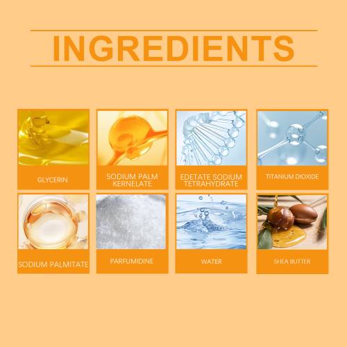Fragrant Body Cleansing Soap, Rich Foam