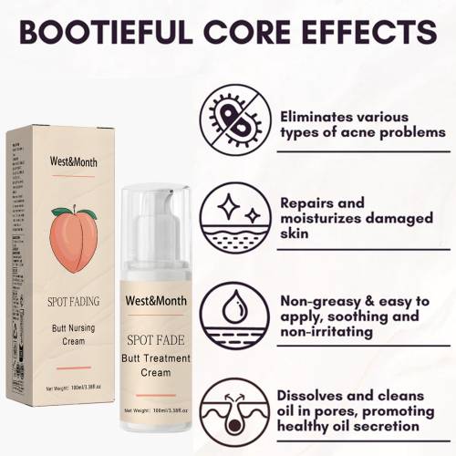 Buttock Smoothing Cream with Vitamin C & Tea Tree