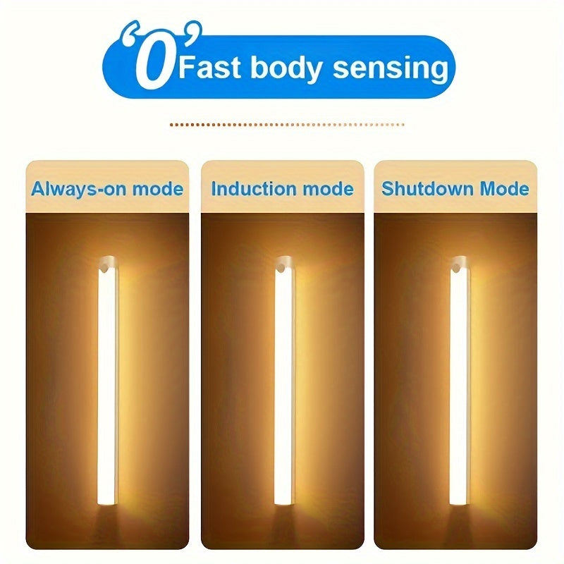 Wireless Motion-Activated LED Light Rechargeable Indoor Strip Light