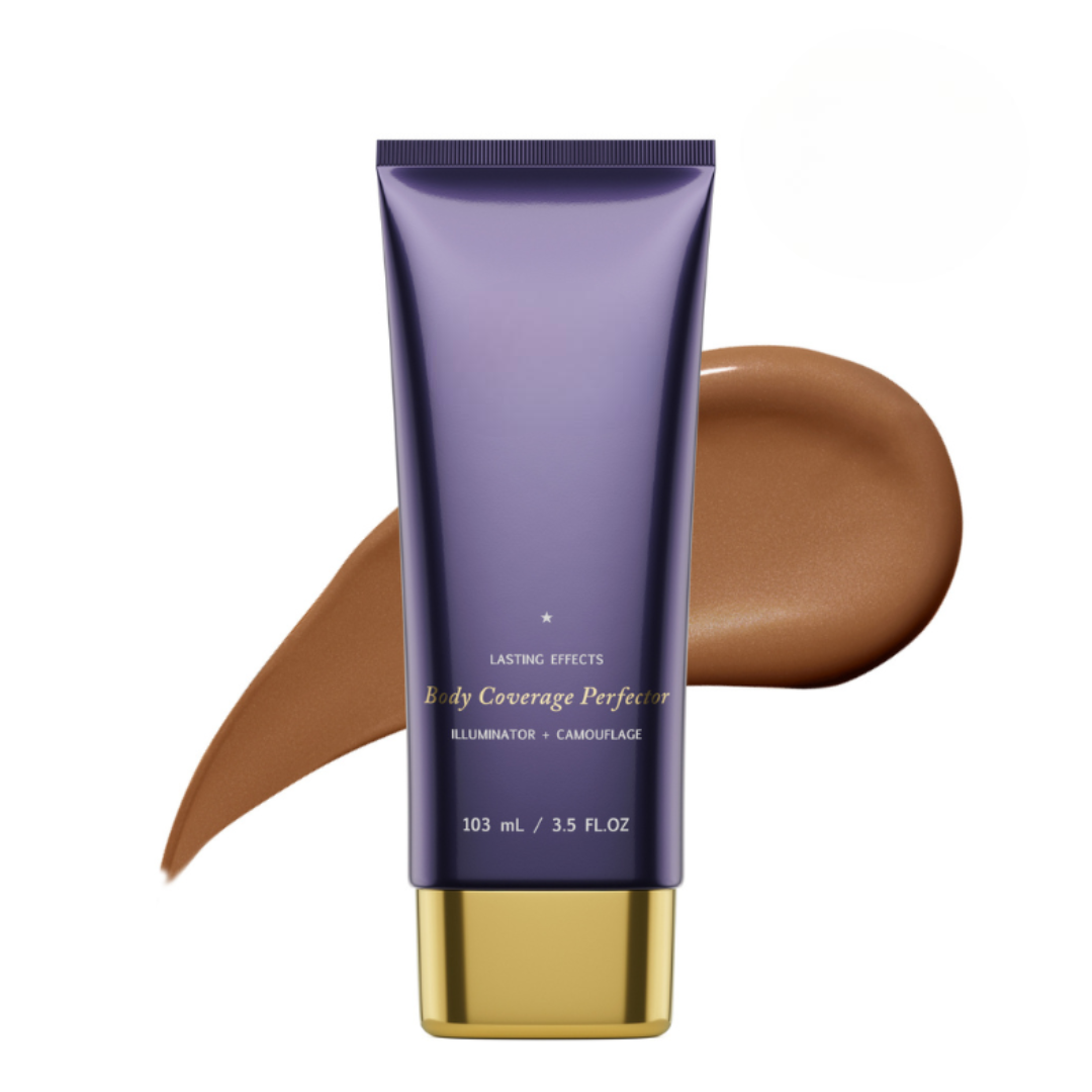 Body Coverage Perfector & Buffer Brush Set for Skin Tone & Scars
