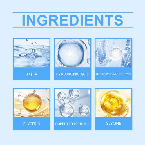 Blue Copper Peptide Face Serum, Deep Moisturising