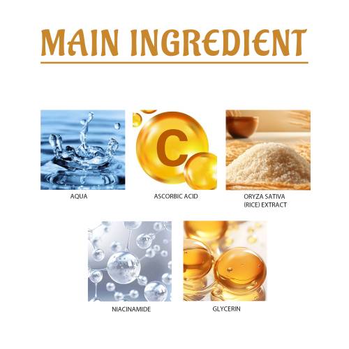 Rice Brightening Serum with Niacinamide & Vitamin C