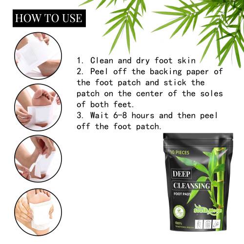 Bamboo Charcoal Foot Pads