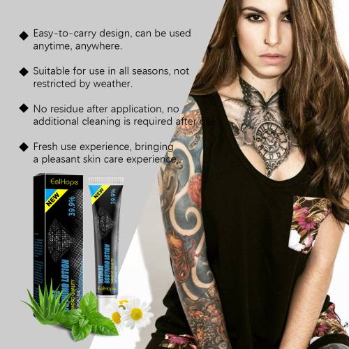 Tattoo Aftercare Cream with Aloe & Peppermint