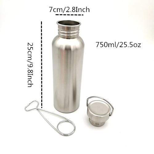 Wide Mouth Hook Bushcraft Water Bottle