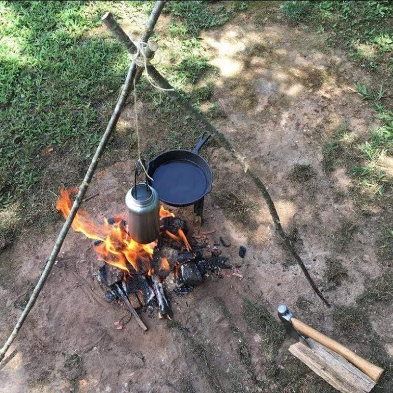 Wide Mouth Hook Bushcraft Water Bottle