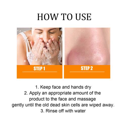 Orange Enzyme Exfoliating Gel with Vitamin C
