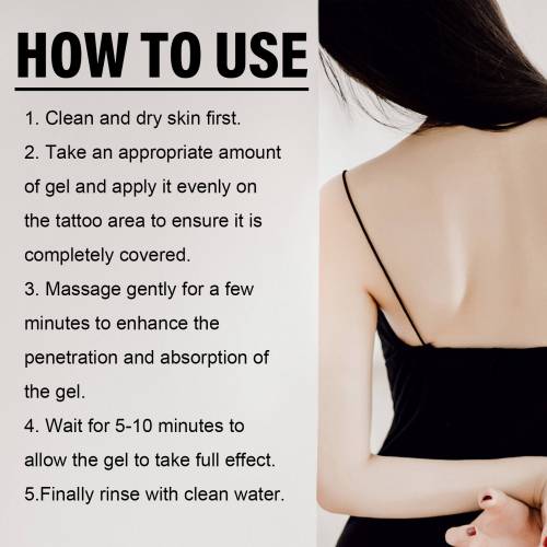 Tattoo Skin Care Gel with Rosemary & Centella