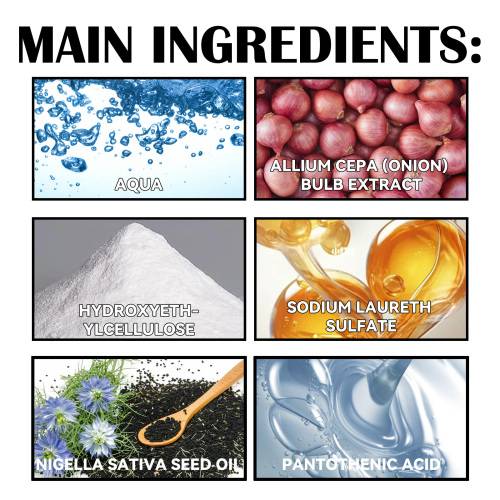 Red Onion & Black Seed Oil Shampoo