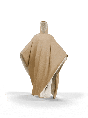Weighted Cloak Hoodie – Sensory-Friendly Cotton Hoodie with Faux Fur Lining, Cozy Oversized Comfort