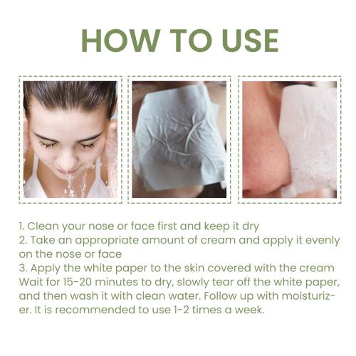 Blackhead Removal Nose Mask with Green Tea