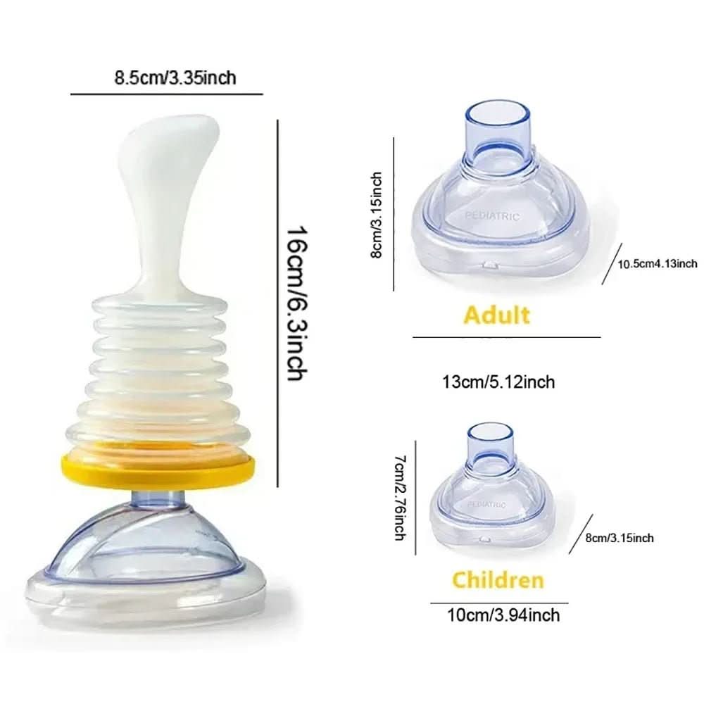 AeroGuard Choking Rescue Device | Emergency anti-choking kit for adults and children Reliable, compact, and easy-to-use safety tool for critical choking incidents.