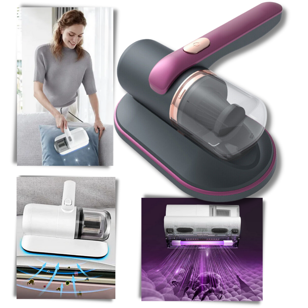 Portable UV-C Vacuum Cleaner for Mattress & Upholstery