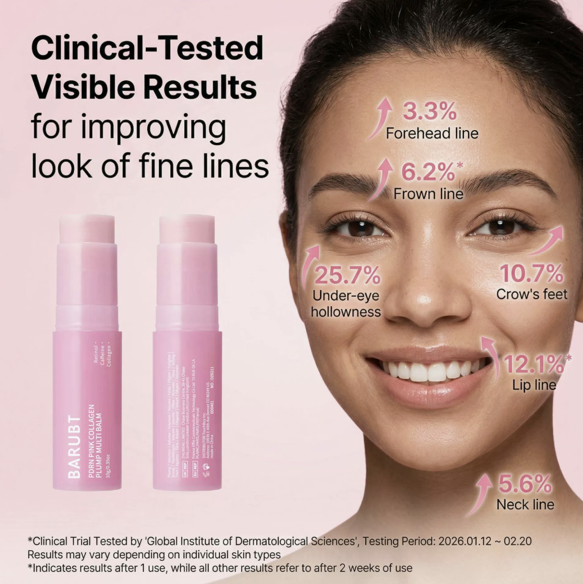 Collagen Moisturising Balm Stick & Eye Cream Set