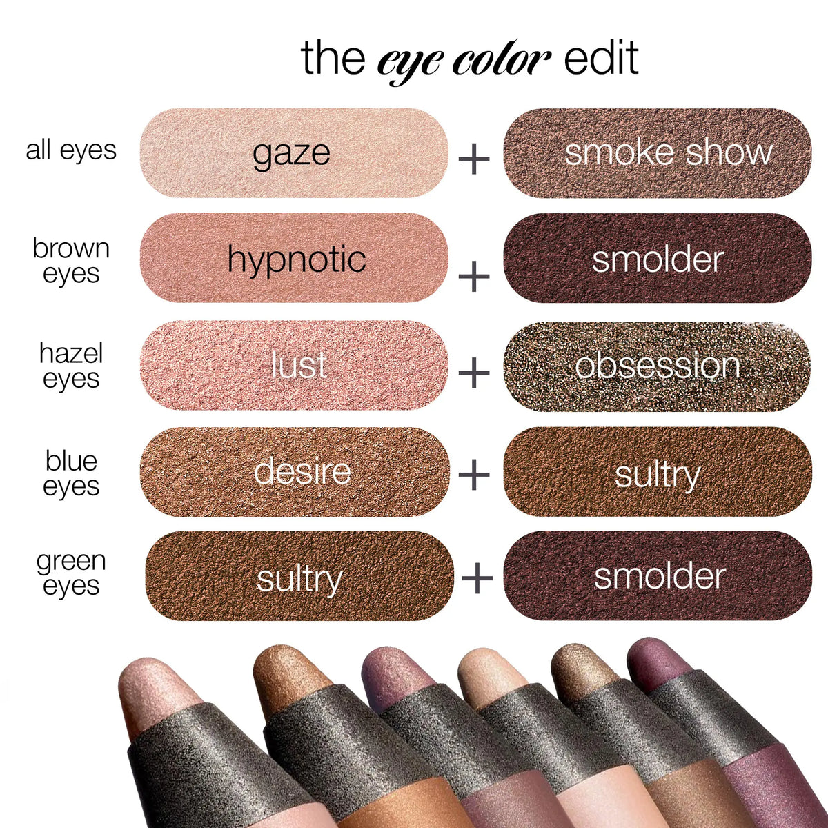 EYES Shadow Liner Duo, 2-in-1 Eyeliner & Eyeshadow, Smoky Finish