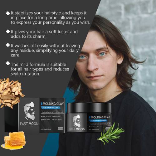 Men's Silver Hair Colour Wax