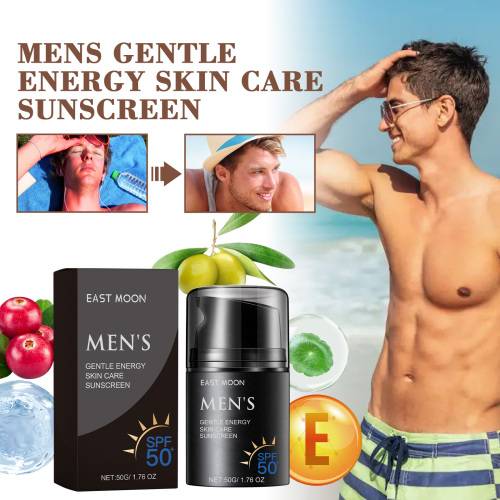 Men's Moisturising Face Cream with Squalane & Vitamin E