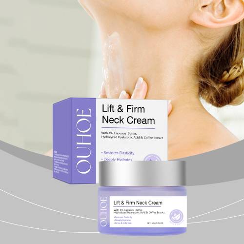 Firming Neck Cream with Coffee Extract & Hyaluronic Acid