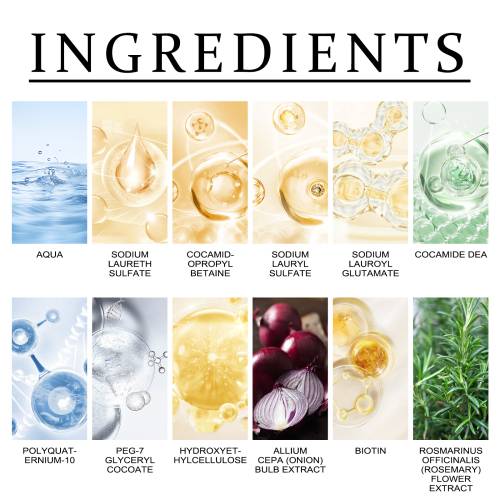 Onion & Biotin Scalp Shampoo, Silicone-Free