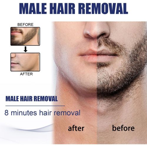 Men's Hair Removal Cream with Witch Hazel