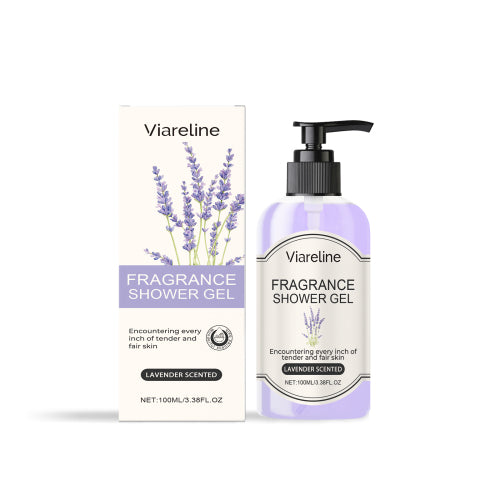Lavender Scented Shower Gel for Women, Moisturising Body Wash