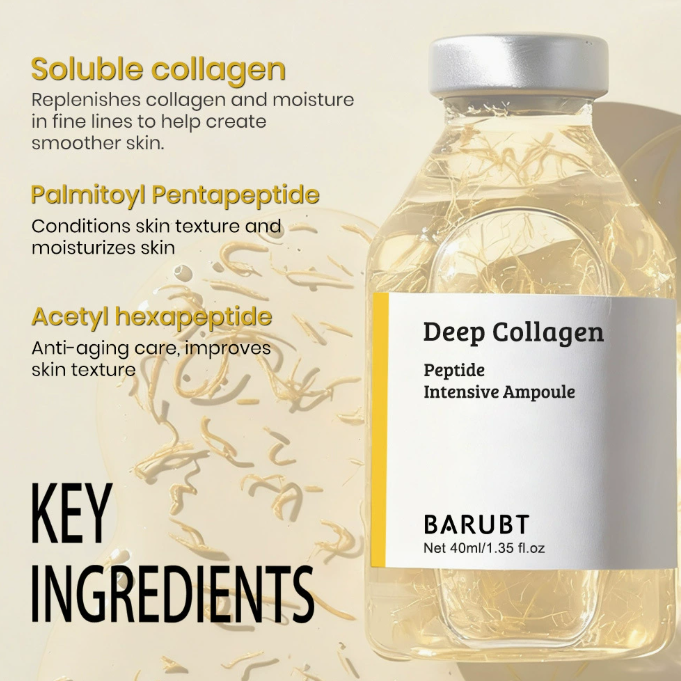 Deep Collagen Peptide Ampoule, Multi-Peptide Hydrating Treatment