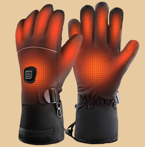 Unisex Heated Gloves Long‑Lasting Outdoor Warmth