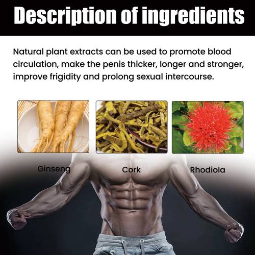 Men's Ginseng Massage Gel