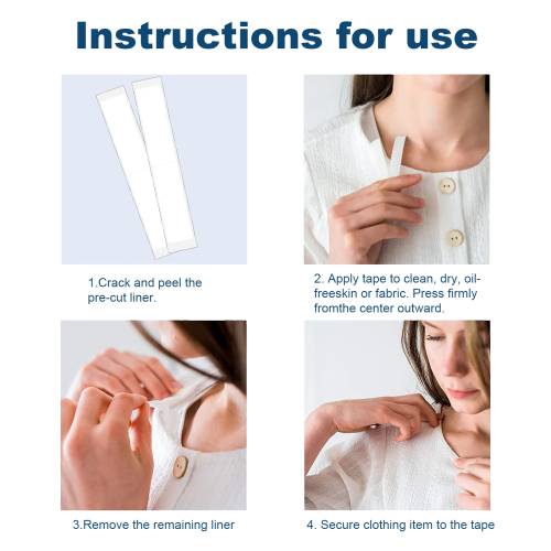 Double-Sided Fashion Tape for Clothing, Invisible